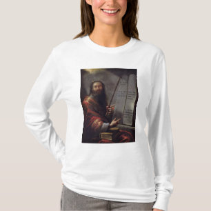 Camiseta Moses e as tabuletas da lei