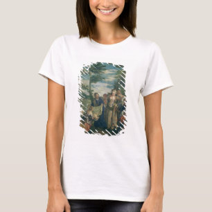 Camiseta Moses salvou do Nile, 1580 (o óleo em canvas)