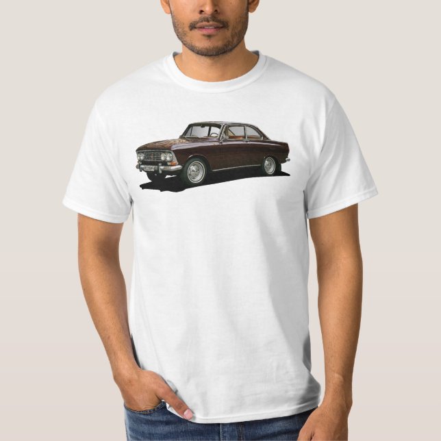 Camiseta Moskvitch 408 Elite GT Coupé (Frente)