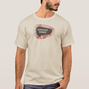 Camiseta Mosquetão de escalada no Linville Gorge