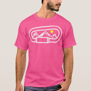 Camiseta Mosquetão para Escalada em Rocha na Montanha