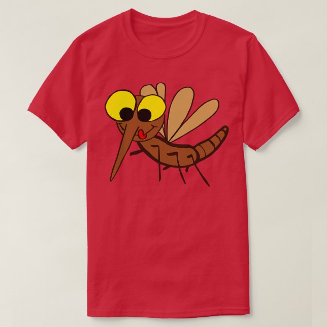 Camiseta Mosquito Funny Gift (Frente do Design)