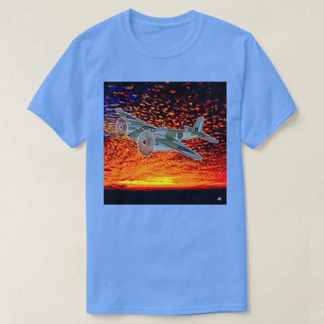 Camiseta Mosquito no Sunset (Frente do Design)
