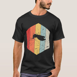 Camiseta Mosquito Retro Mosquito de Vintage Mosquito Silhou