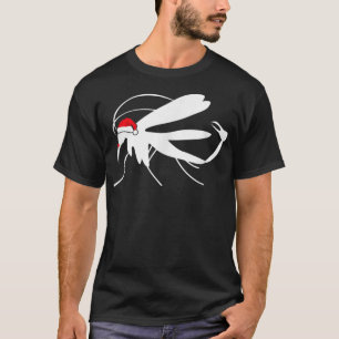 Camiseta MOSQUITO Tshirt Gift, Natal de Santa Hat