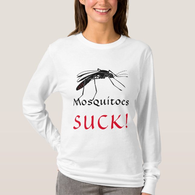 Camiseta Mosquitos Chupam! (Frente)