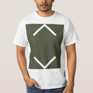Camiseta Moss Green Arrows Graphic T Shirt