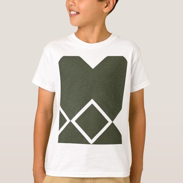 Camiseta Moss Green Heart Angle Tee - T-Shirt (Frente)