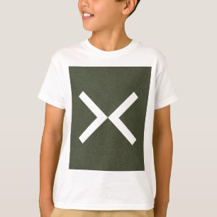 Camiseta Moss Green X Pattern Custom Kids Tee - T-Shirt