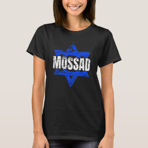 Camiseta Mossad Israel Serviço Secreto Israelense Tel Aviv