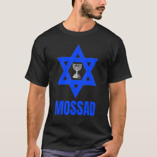 Camiseta Mossad Israel Serviço Secreto Israelense Tel Aviv 