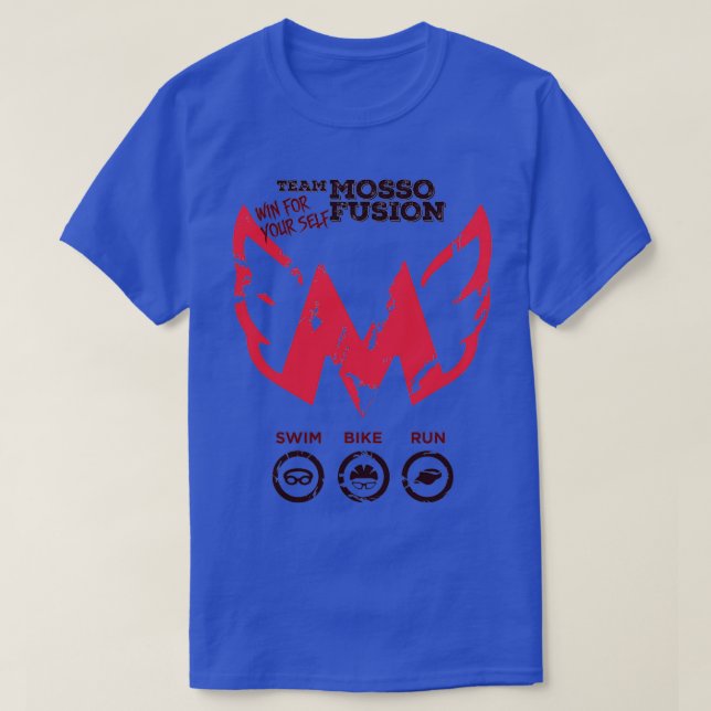 Camiseta MossoTeam Triathlon (Frente do Design)