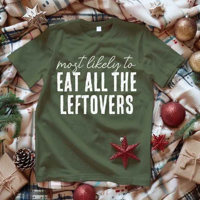 Camiseta Most Likely To Custom Funny Christmas Family (Criador carregado)