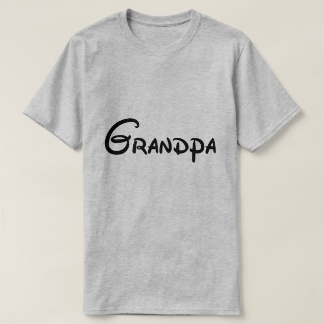 Camiseta Most Magical Day Grandpa T-Shirt (Frente do Design)