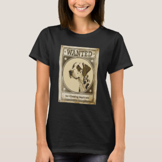 Camiseta Most Wanted Dalmatian for Chasing Squirrels for Do
