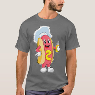 Camiseta Mostarda Chef Hotdog