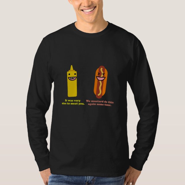 Camiseta Mostarda e Hotdog (Frente)