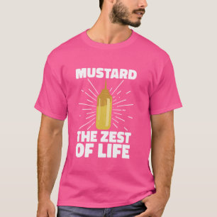 Camiseta Mostarda O resto da vida, diversão de CHURRASCO