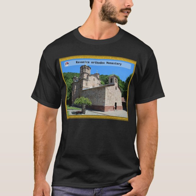 Camiseta MOSTEIROS SÉRVIOS - Mosteiro de Ravanica (Frente)