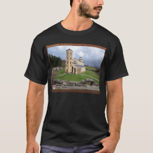 Camiseta MOSTEIROS SÉRVIOS - Mosteiro ortodoxo Sopoćani
