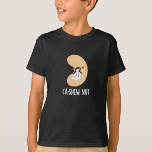Camiseta Mosto de Ca Engraçado Espirrontando Cashew Nut Pun