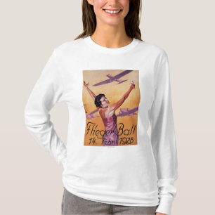 Camiseta Mostra da aviação no poster do Promo de Wagner d
