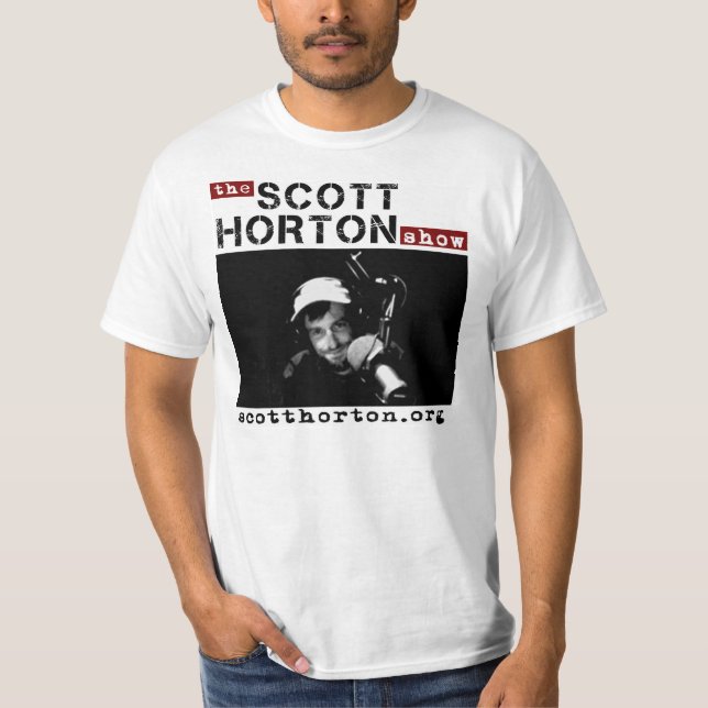 Camiseta Mostra de Scott Horton (Frente)