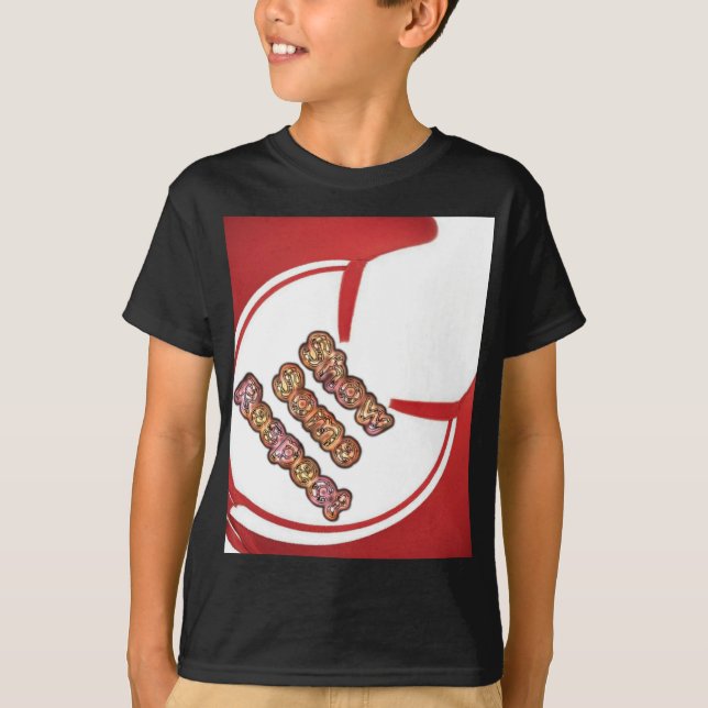 Camiseta Mostrar alguma respeito à Impressão de arte (Frente)