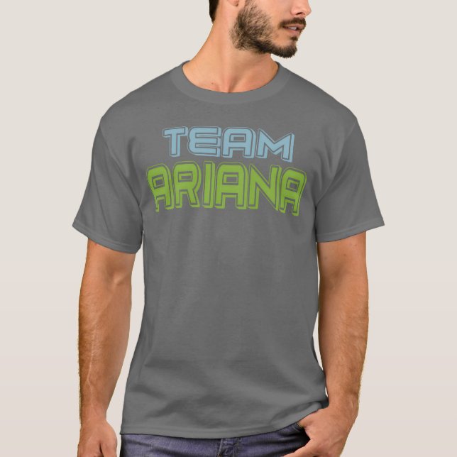 Camiseta Mostrar Apoio Ser Um Arianaee retrô (Frente)