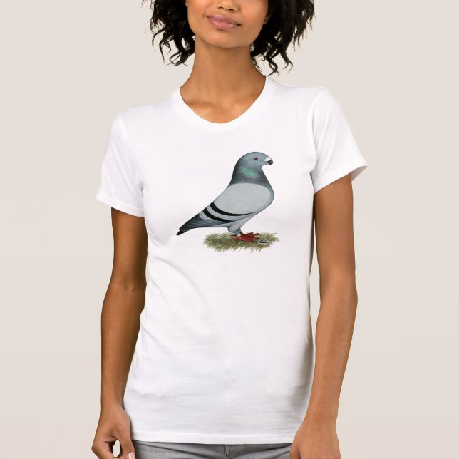 Camiseta Mostrar conceito de racer (Frente)