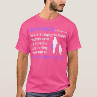 Camiseta Mostrar Gado De Campanha De Suínos Mostrando Gado