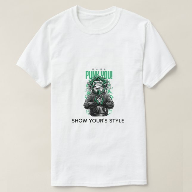 CAMISETA MOSTRAR O ESTILO DO SEU (Frente do Design)