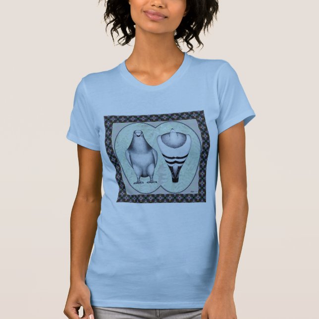 Camiseta Mostrar Padrão de Corrida (Frente)