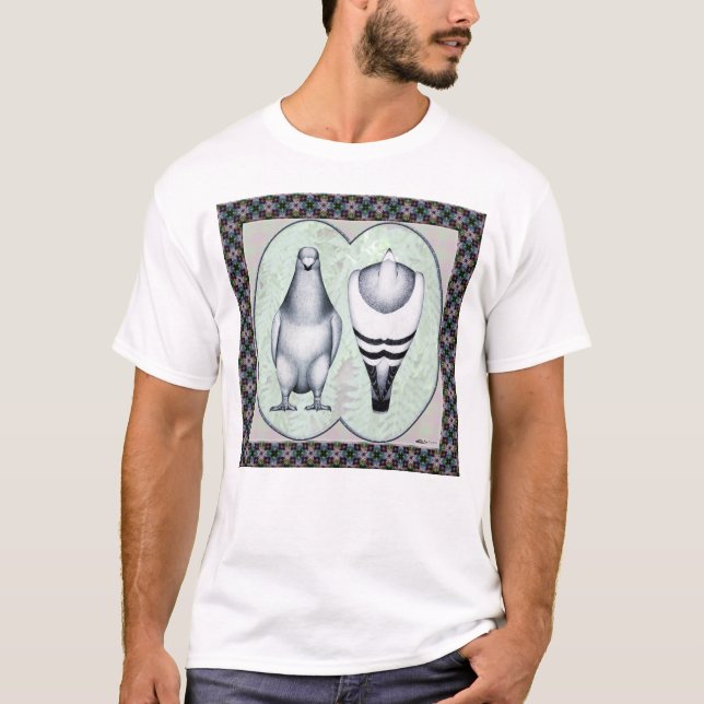 Camiseta Mostrar Padrão de Corrida (Frente)