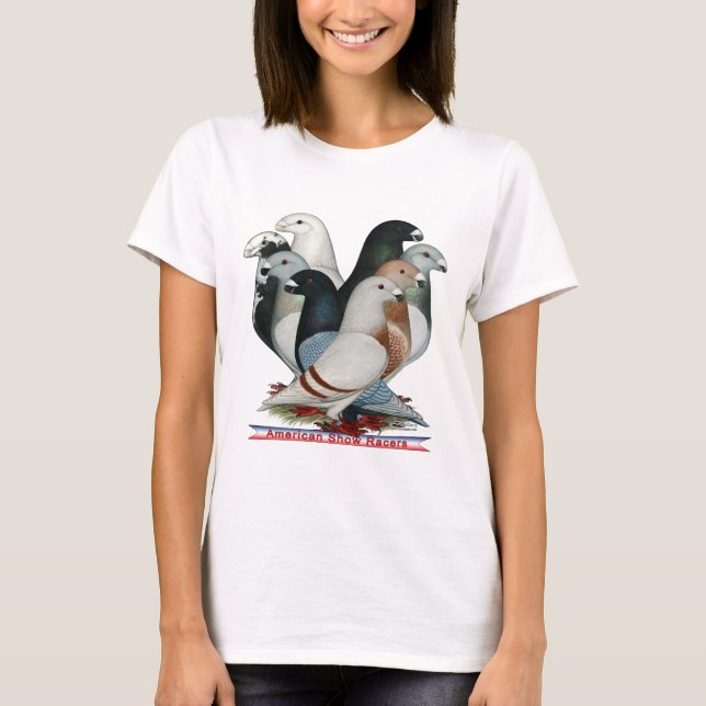 Camiseta Mostrar Raios Oito (Frente)