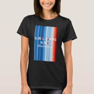 Camiseta MostrarO AQUECIMENTO GLOBAL SHIFES É VERDADEIRAMEN