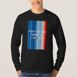 Camiseta MostrarSuasStripes LUTAM PELAS COISAS QUE VOCÊ SE