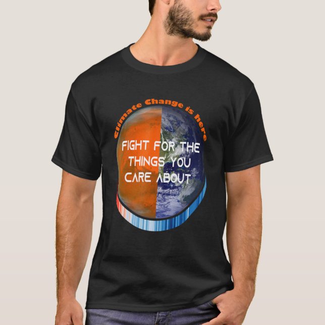 Camiseta MostrarSuasStripes LUTAM PELAS COISAS QUE VOCÊ SE  (Frente)