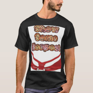 Camiseta Mostre Algum Respeito À Camisa-T Escura Básica De