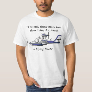 Camiseta Mostre ao mundo seu amor dos hidroaviões