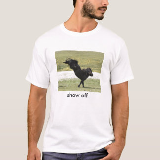 Camiseta Mostre fora o t-shirt