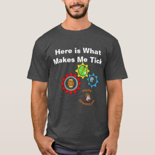 Camiseta Mostre-lhes o que te faz cócegas dentro!