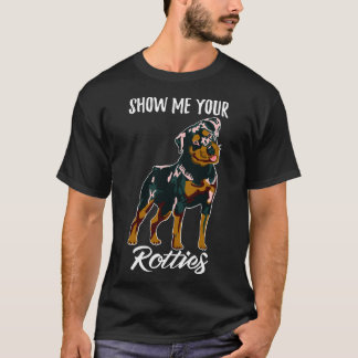 Camiseta Mostre-me seu Rottweiler