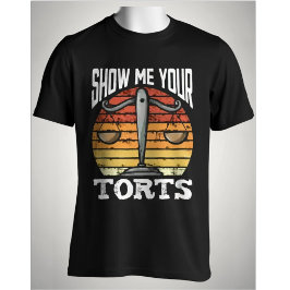 Camiseta Mostre-me Seus Delitos Divertidos Advogados Escama