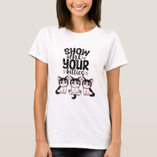 Camiseta Mostre-me seus Gatinhos