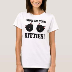Camiseta Mostre-me seus gatinhos