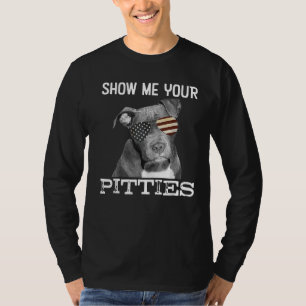 Camiseta Mostre-Me Seus Pistas De Cachorro Para Homens Que