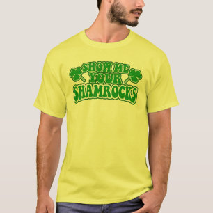 Camiseta Mostre-me seus trevos