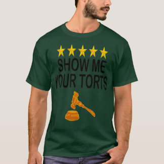 Camiseta Mostre-me sua Tortura, Engraçado Advogado Pun Lei 