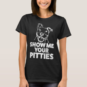 Camiseta Mostre-Me Suas Brisas Engraçada Dizendo Cachorro D